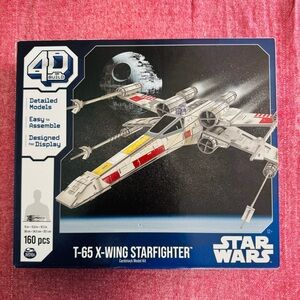 NEW Star Wars T-65 X-Wing Starfighter - 4D Cardstock Model Build Kit